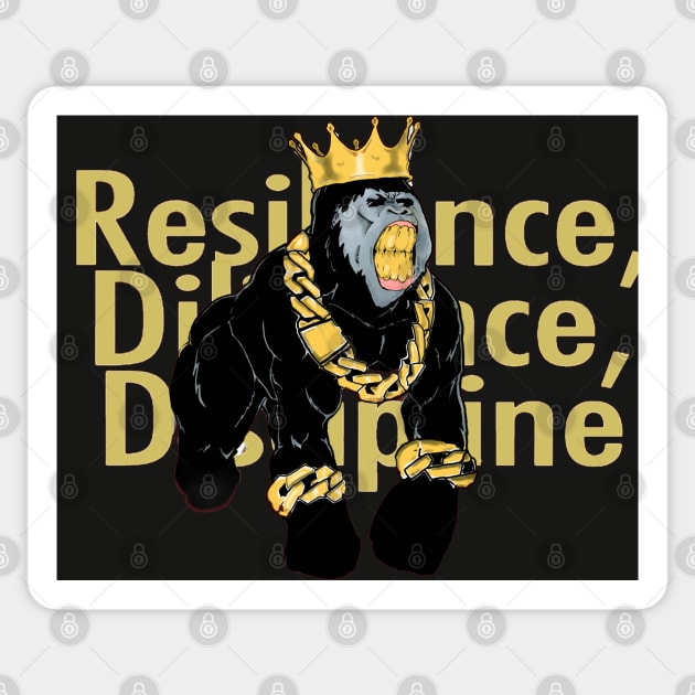 King of the Trap! R.D.D Sticker by H.M.I Designz